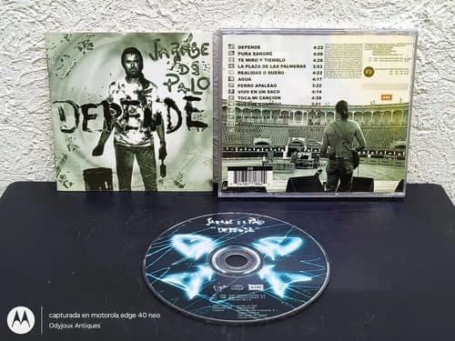 Cd Jarabe De Palo - Depende Emi Music 1998