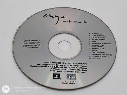 Cd Enya - Watermark Año 1988 Wea Usa Solo Disco Original Estándar — Audio vintage, años 80s